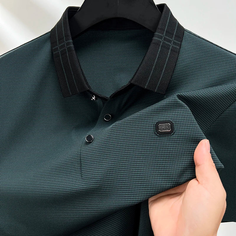 Light luxury brand short sleeve Polo T-shirt (Pack of 4)