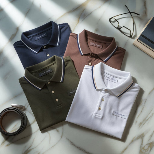 Men's Polo Pack - 4 Stylish Options